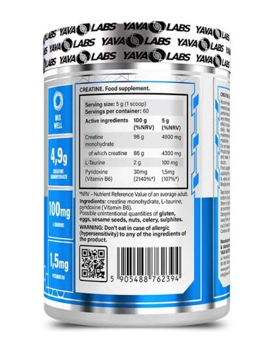 YAVA LABS CREATINE